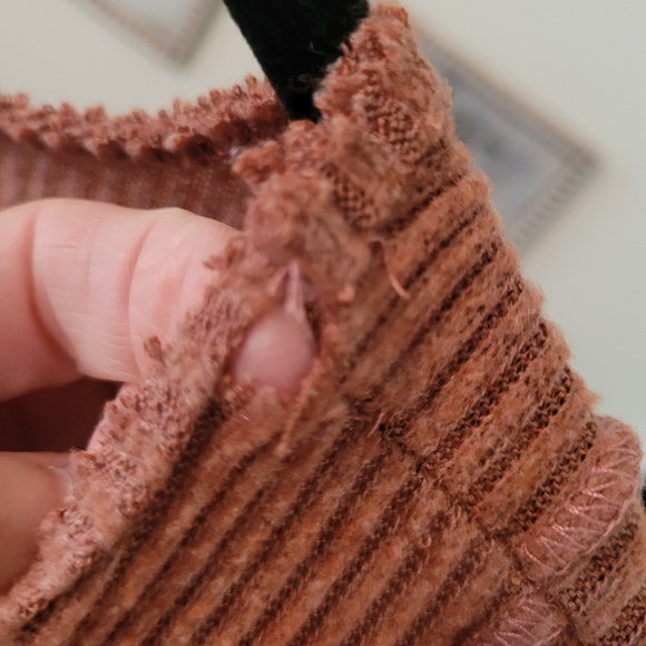 Three Bird Nest Tunic Dress In Rust - Picture 5 of 6